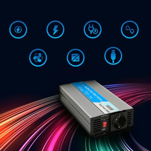 Przetwornica 12v 230v 2000W MODYFIKOWANY SINUS