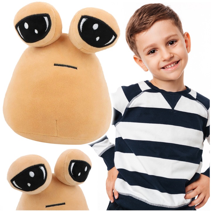 Miś Maskotka Poduszka Pluszowy Miękki Ziemniak Kosmita Przytulanka