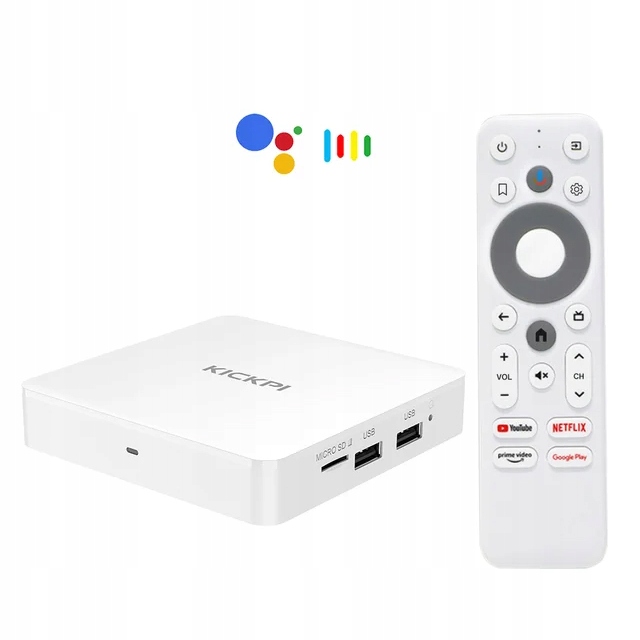 ANDROID SMART TV BOX ODTWARZACZ MULTIMEDIALNY 4K 2/32GB AndroidTV 12