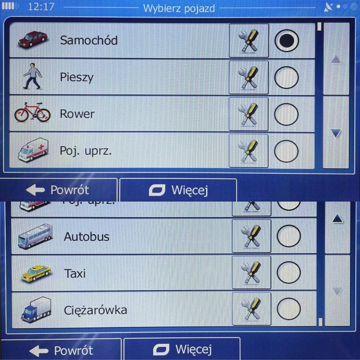 Nawigacja Samochodowa Dla Ciężarówek Ciężarówka TIR GPS 9" iGO Primo