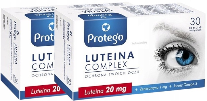 2 x Salvum Protego Luteina Complex 2 x 30 kapsułek Prawidłowe widzenie