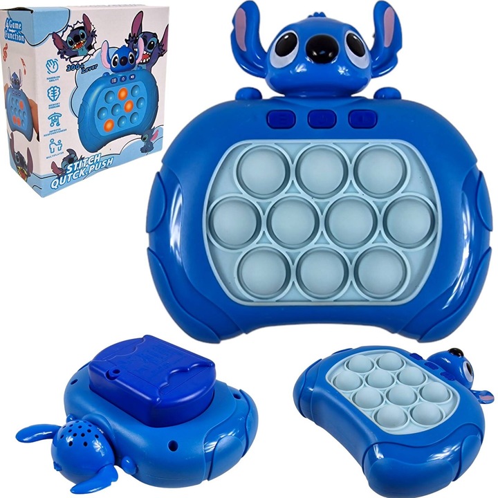 GRA POP IT POPIT STICH GAME ELEKTRYCZNA ZRĘCZNOŚCIOWA + 3 BATERIE GRATIS