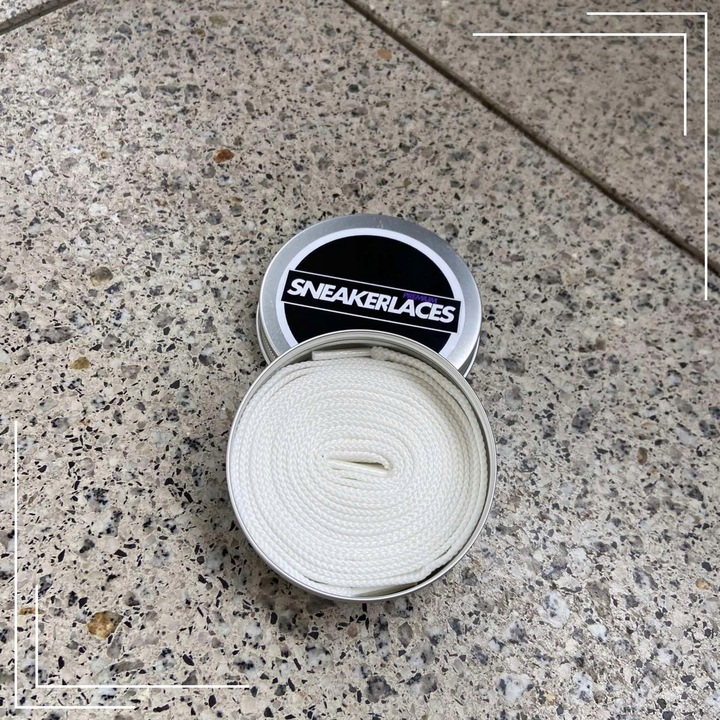 Sznurówki Białe Grube 15mm Sznurowadła Do Butów Szerokie Campusy Knu 90 cm