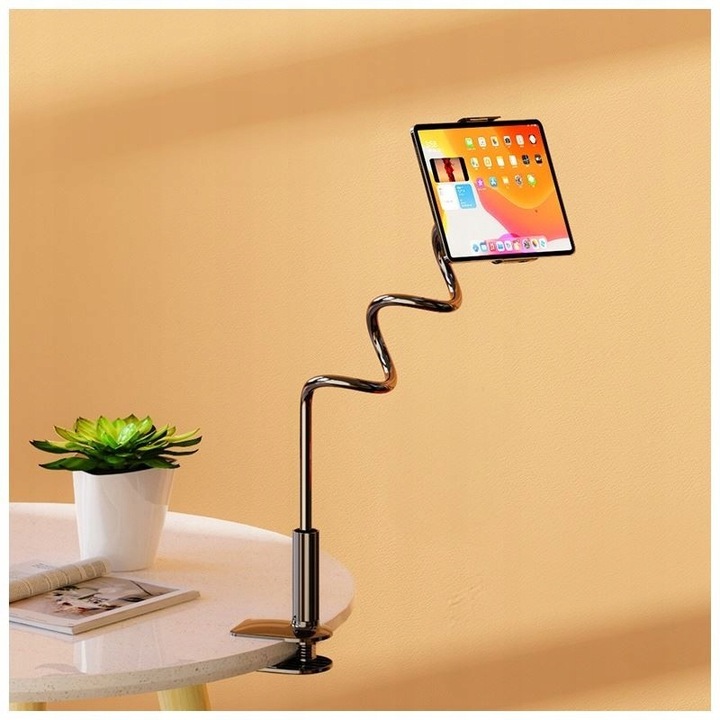 UCHWYT NA TABLET NA TELEFON STOJAK STATYW ELASTYCZNY MOCNY