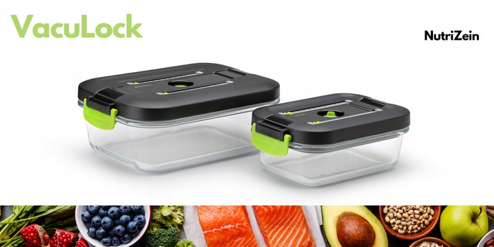 Szklane pojemniki próżniowe na żywność 1,5L 0,65L do zgrzewarki