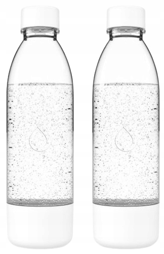 DAFI PushAir butelka do saturatora 2 x 0,7 L biała