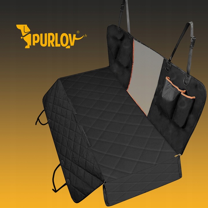 Pokrowiec Mata dla Psa do Samochodu z Kieszonkami