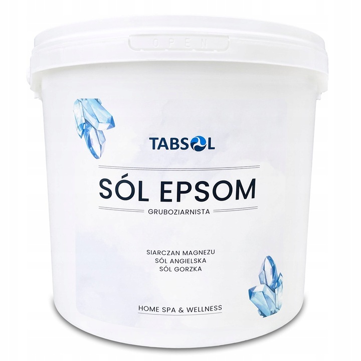 SÓL EPSOM GRUBOZIARNISTA ANGIELSKA GORZKA SIARCZAN MAGNEZU 5KG