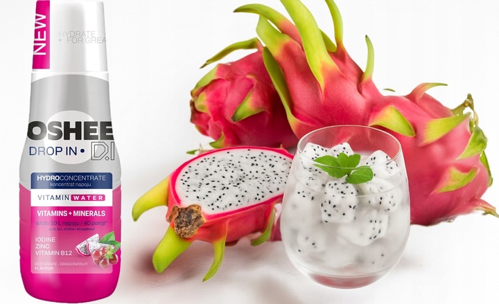 OSHEE ZESTAW 3 x SYROP KONCENTRAT DO SODASTREAM DO SATURATORA