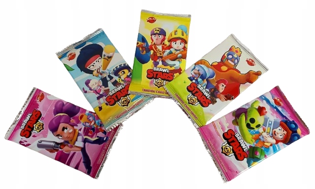 KARTY BRAWL STARS 288 KART MEGA BOX ZESTAW 36 SASZETEK KART