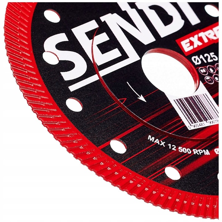 Tarcza diamentowa do gresu Sendi Extreme Ø125 mm