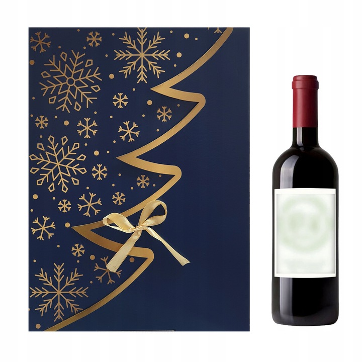 35x25x10 CM PUDEŁKO PREZENTOWE REKLAMOWE ŚWIĄTECZNE CHOINKA GRATIS 1605 C