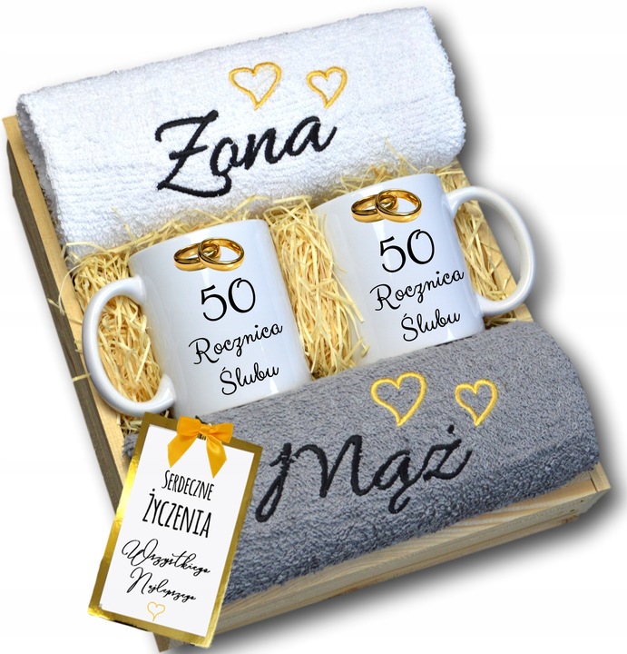 Prezent na rocznicę ślubu Jubileusz 20 30 40 50