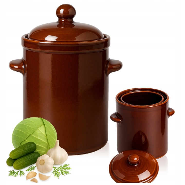 GARNEK KAMIONKOWY BECZKA 5 L DO KISZENIA KAPUSTY OGÓRKÓW KISZONKI KAMIONKA