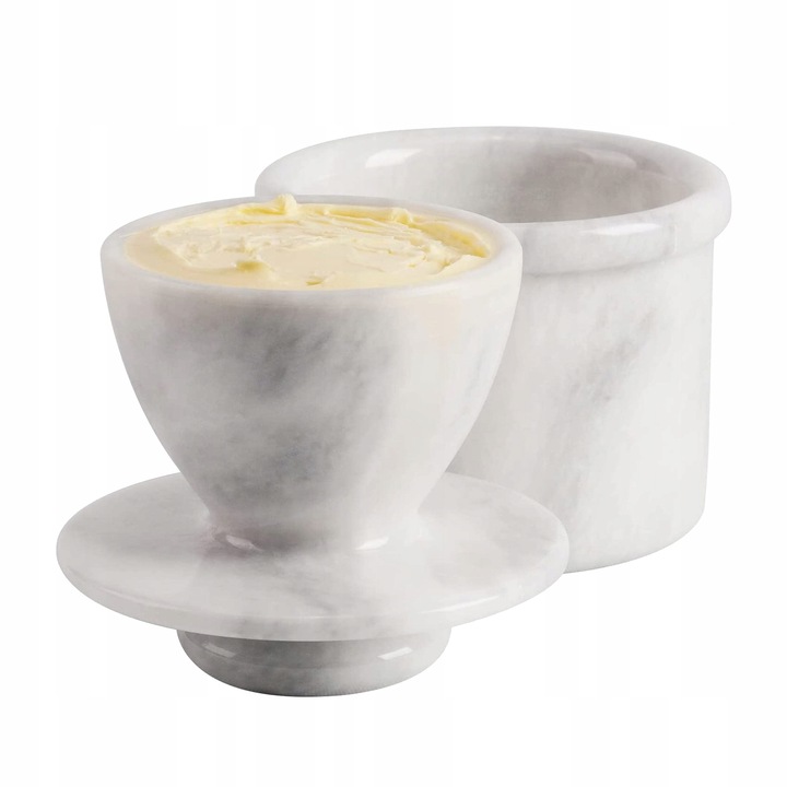 Maselnica francuska z białego marmuru