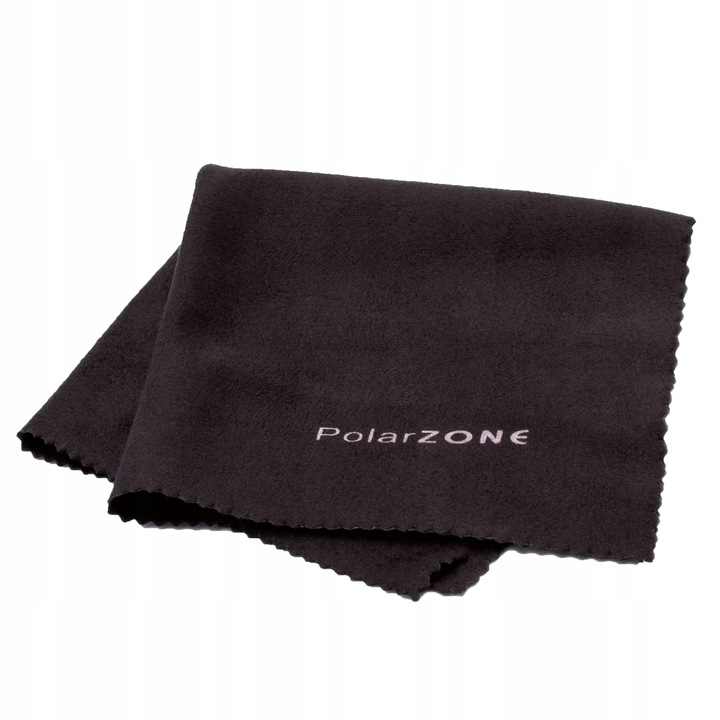 ŚCIERECZKI DO CZYSZCZENIA OKULARÓW Z MIKROFIBRY 10 sztuk PolarZONE czarny