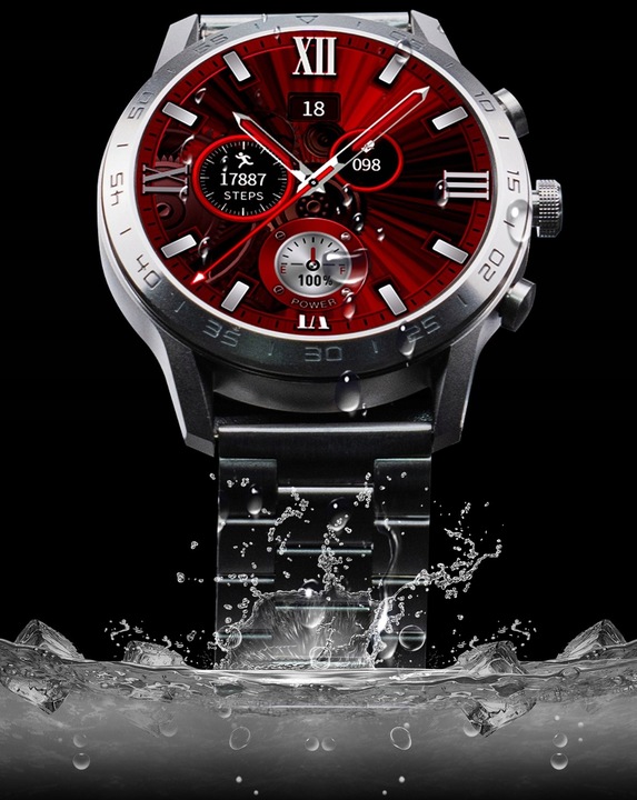 SMARTWATCH Zegarek MESKI ROZMOWY 466x466 PLATNOSC ZEGARKIEM NFC