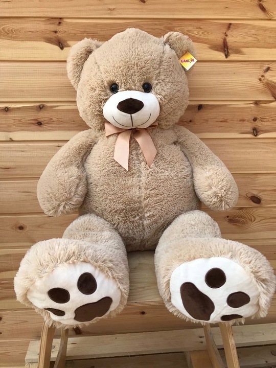 DUŻY WIELKI PLUSZOWY MIŚ GIGANT 100CM