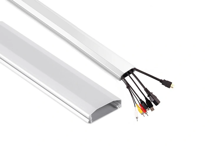 Aluminiowa listwa maskująca Maclean MC-693 W, 750mm, łatwy montaż