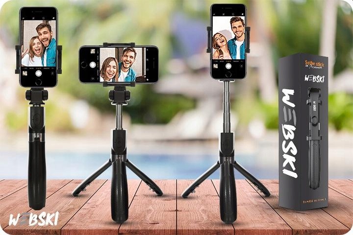 Kijek Selfie Tripod do Zdjęć Iphone Android +Pilot
