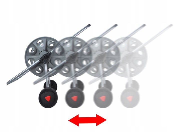 WÓZEK NA WĄŻ OGRODOWY Lehmann ZWIJACZ BĘBEN NA 45M 1/2" lub 25M