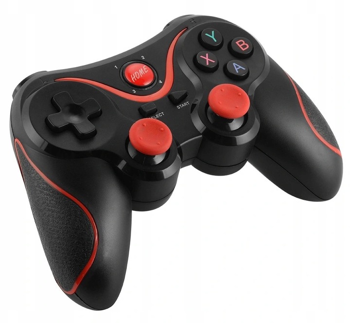 BEZPRZEWODOWY GAMEPAD PAD DO TELEFONU ANDROID iOS PC KONTROLER Z UCHWYTEM