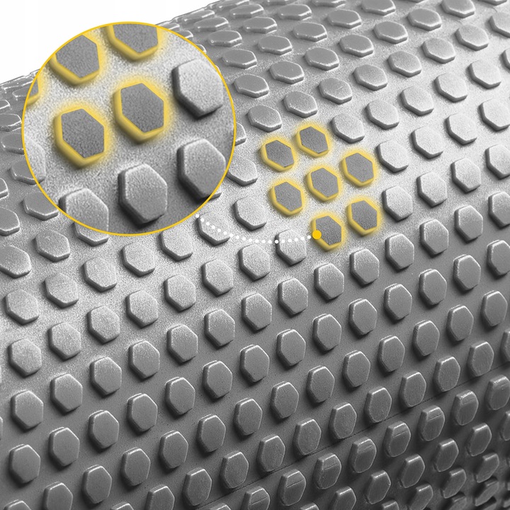 ROLLER WAŁEK DO MASAŻU PLECÓW CIAŁA STÓP NÓG Z WYPUSTKAMI REGENERACJA 45CM