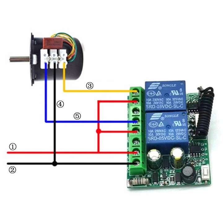 Zdalne sterowanie 230V włącznik 2 kanały na 2 pilota radiowy AC 85-250V 10A