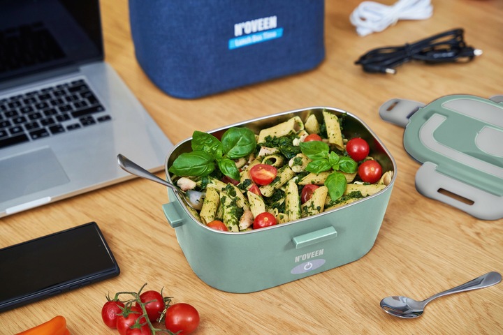 ELEKTRYCZNY LUNCH BOX TERMOS POJEMNIK OBIADOWY PODGRZEWACZ 230/12/24V TIR