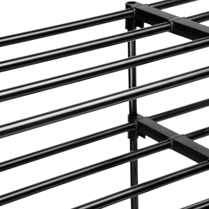 STOJAK NA BUTY OBUWIE REGAŁ PÓŁKA WYSOKA WĄSKA DUŻA MODUŁOWA 10 POZIOMÓW