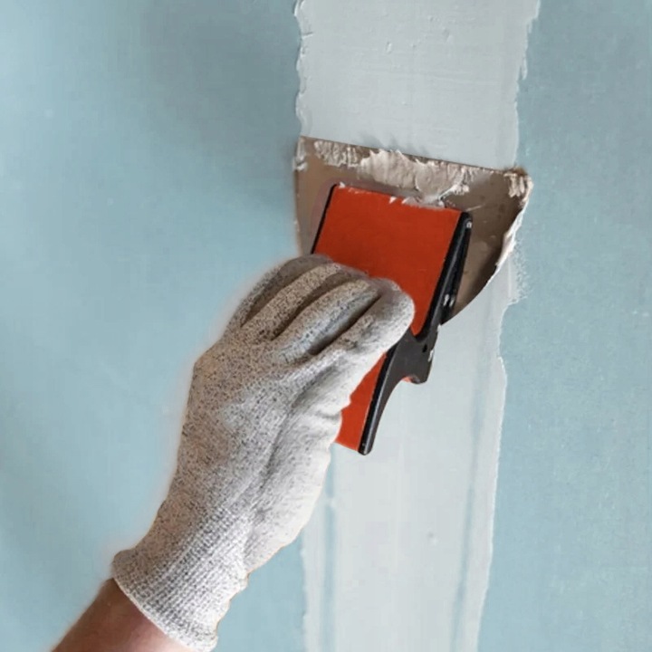 NÓŻ DO GŁADZI PIÓRO NIERDZEWNE 15 CM SZPACHLA WYMIENNE OSTRZE