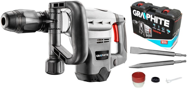 Młot wyburzeniowy 1200W 15J GRAPHITE