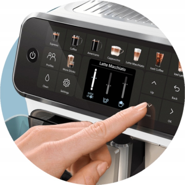 Automatyczny ekspres ciśnieniowy Philips EP5545/70 1500 W biały