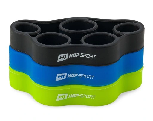 Ściskacz do rąk regulacja zestaw gum trening dłoni