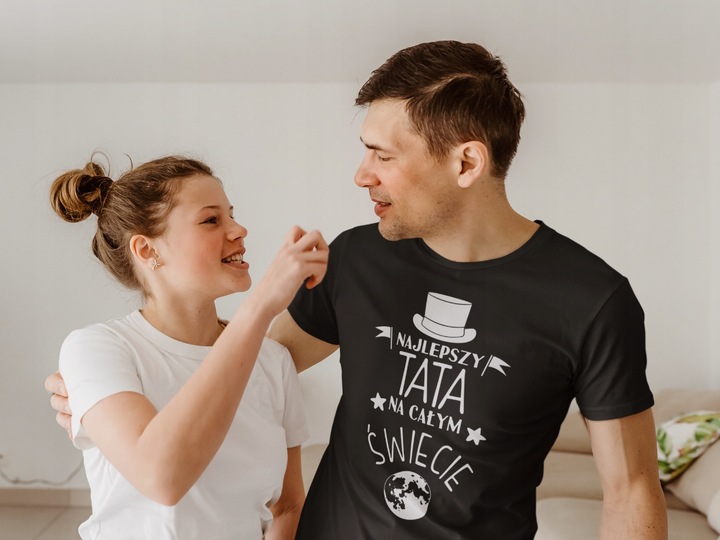 Koszulka dla Mamy i Taty PAKIET ZESTAW KOSZULEK na Dzień Ojca i Matki