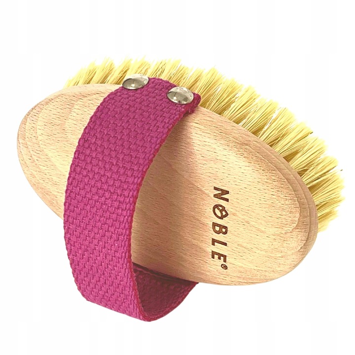 Szczotka antycellulitowa ostra do masażu na sucho ciała agawa tampico