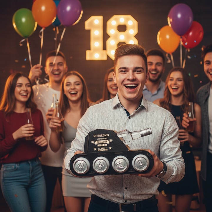 ŚMIESZNY PREZENT NA 18 40 URODZINY SKRZYNKA CZOŁG_ dla taty dzień