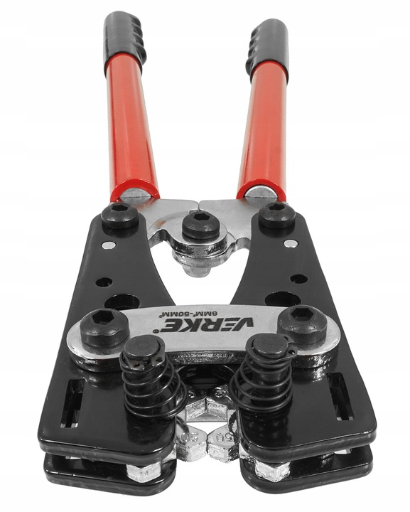 ZACISKARKA PRASKA DO KABLI TULEJEK KOŃCÓWEK KABLOWYCH KONEKTORÓW HEX