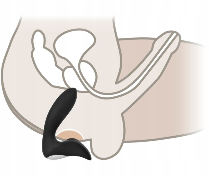 WIBRUJĄCY MASAŻER PROSTATY SEX WIBRATOR MĘSKI DO ANUSA 12 FUNKCJI Z PILOTEM