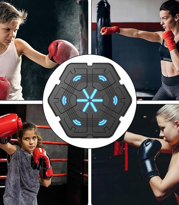 Music Boxing Machine Tarcza Bokserska Bluetooth Inteligentna Ścienna