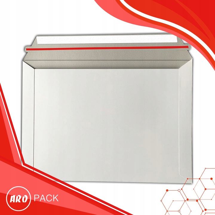 KOPERTY KURIERSKIE KARTONOWE TEKTUROWE EKO A4 ZESTAW 100SZT