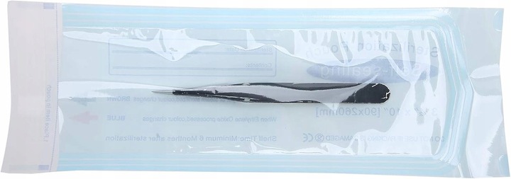 TOREBKI DO STERYLIZACJI NARZĘDZI PAKIET DO AUTOKLAWU 90 x 260 mm 200