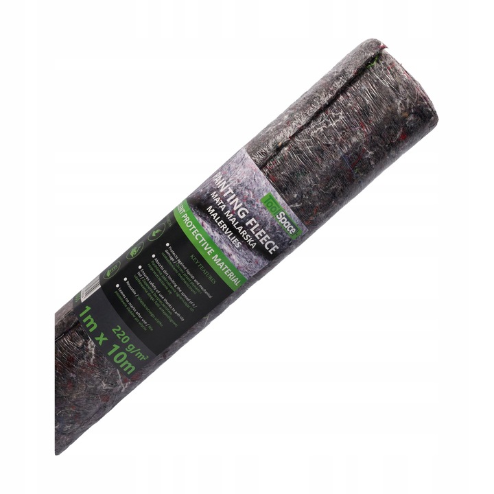 MATA MALARSKA FILC Z FOLIĄ 1x10mb 10m2 gr.220g/m2