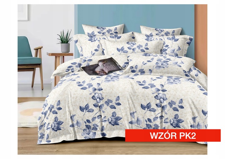 POŚCIEL ANTYALERGICZNA SATYNOWA 160x200 i 2x 70x80 KOMPLET 3 CZĘŚCI WZORY