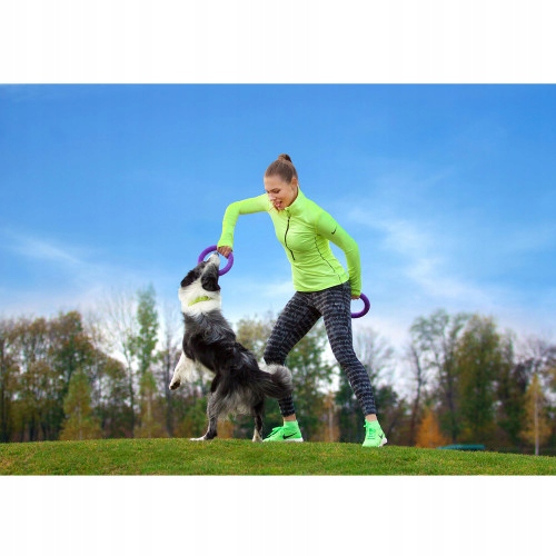 Szarpak dla psa PULLER midi 19,5 cm ring 2 szt. dla średnich ras psów