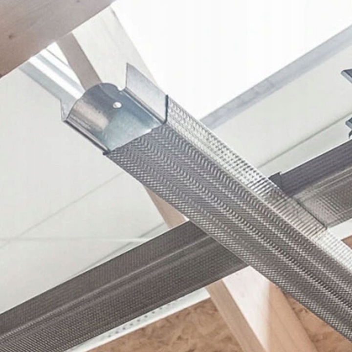 ŁĄCZNIK WZDŁUŻNY DO PROFILI CD 60 PŁYT GK GIPSOWYCH SUFITÓW BUDMAT 50