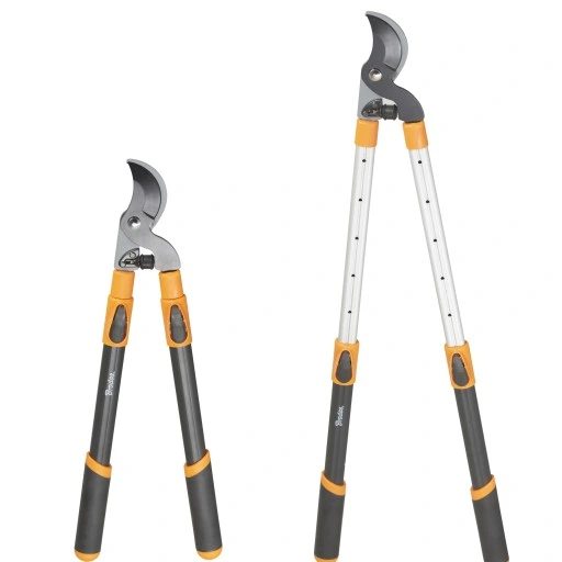 2x SEKATOR DO GAŁĘZI KRZEWÓW PĘDÓW OGRODOWY TELESKOPOWY ZESTAW MAŁY + DUŻY