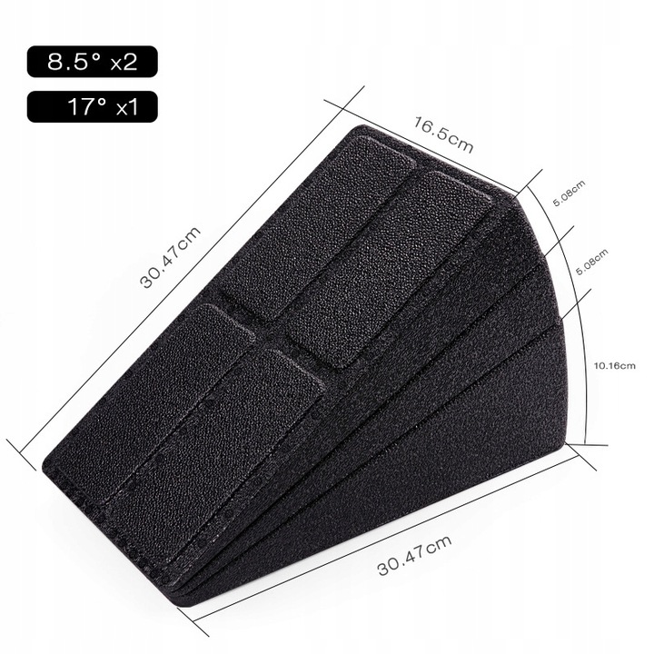 Klin PODPÓRKA do Rozciągania Łydek Ćwiczeń Platforma Regulowana SLANT