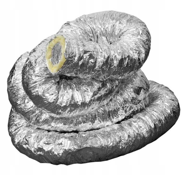 RURA IZOLOWANA PRZEWÓD TERMOFLEX fi100mm 10m 250°C DO KOMINKA DGP