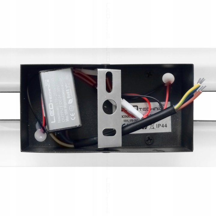 Lampa ścienna elewacyjna ogrodowa kinkiet zewnętrzny 18W LED CCD 40cm